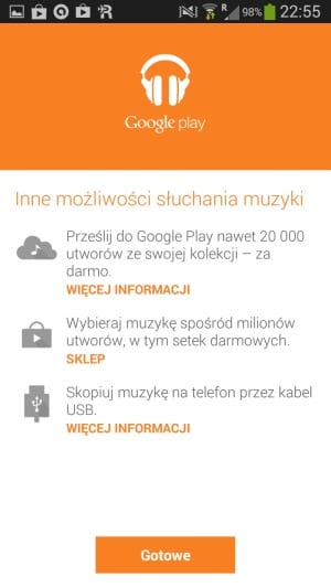 Muzyka Google Play (Google Play Music)