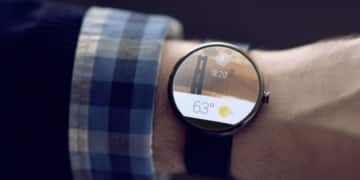 Zrzuty ekranu z interfejsu Android Wear