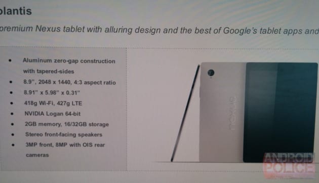 HTC Nexus 8.9