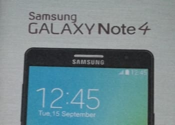 Pierwsze zdjęcia Galaxy Note IV w sieci!