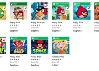 Wszystkie części Angry Birds za darmo w sklepie Windows Phone!