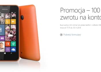 Nokia Lumia 530 o 100 złotych taniej