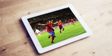 Mecze online na tablecie z Androidem