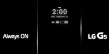 LG G5 zadebiutuje z funkcją „Always On”