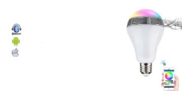 Żarówka bluetooth jako mobilny głośnik