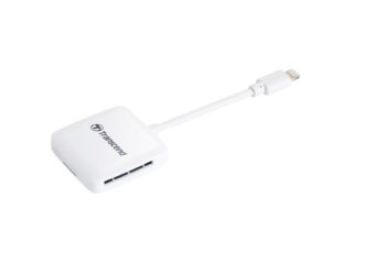 TRANSCEND RDA2W – czytnik kart ze złączem Lightning